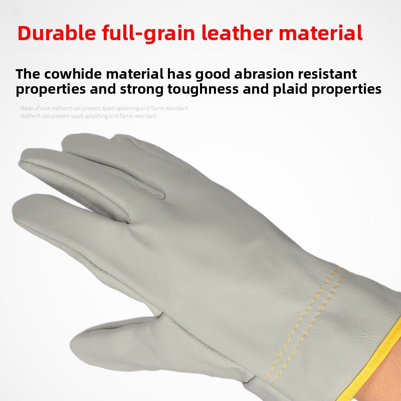 Cowhide Welding Gloves - Short - đánh giá và giá Heat Resistant Glove
