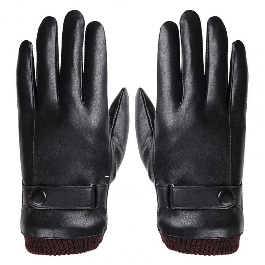 Faux Leather Full Finger Touch - đánh giá và giá Winter Glove Insulated