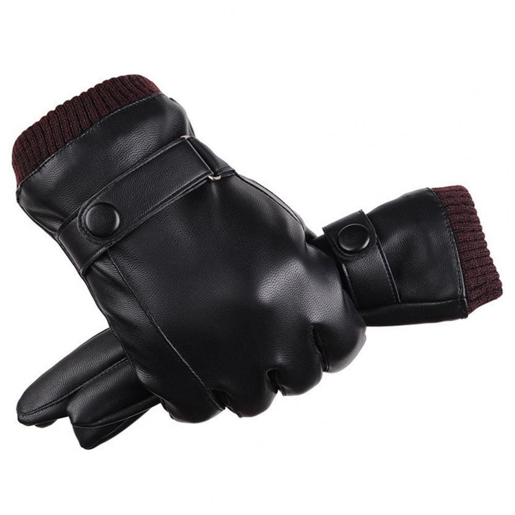 Faux Leather Full Finger Touch - đánh giá và giá Winter Glove Insulated